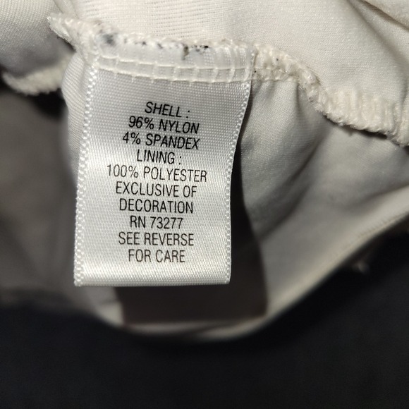 Apt 9 Ivory Lace Trim Cami Tank Top XL Stretch Y2K Romantic Coquette Soft Girl - Picture 7 of 12